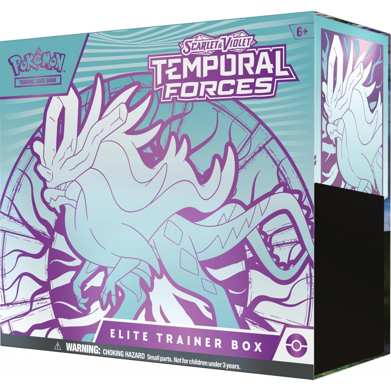 Pokémon TCG - Scarlet and Violet - Temporal Forces Elite Trainer Box - Walking Wake