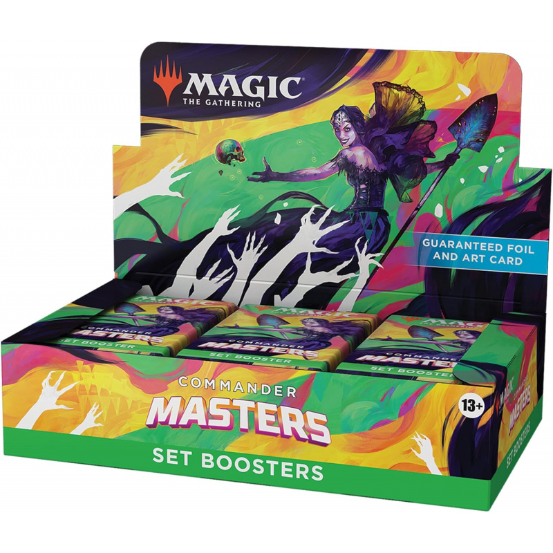 Magic: The Gathering - Commander Masters Set Booster Box - 24 Packs (360 Magic Cards)