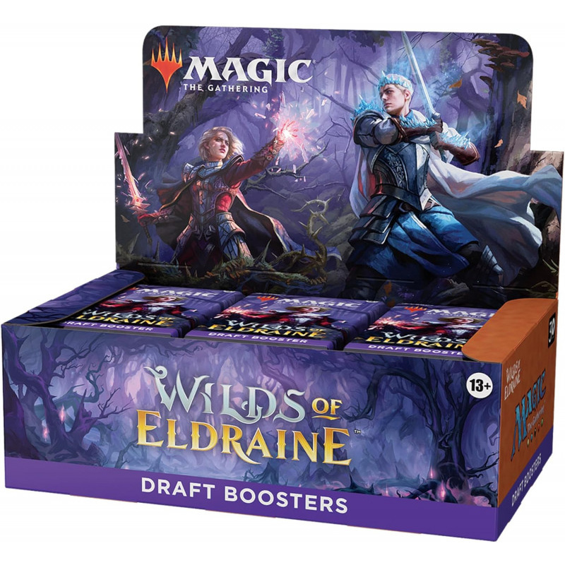 Magic: The Gathering Wilds of Eldraine - Draft Booster Box - 36 Packs