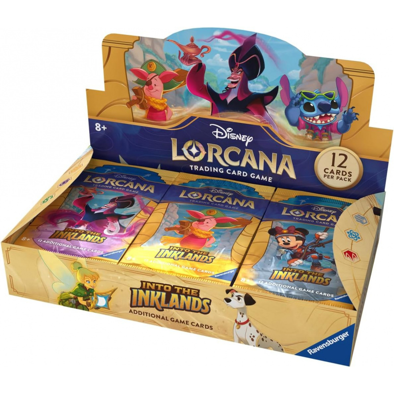 Disney Lorcana TCG - Into the Inklands Chapter 3 – 24 Booster Packs CDU
