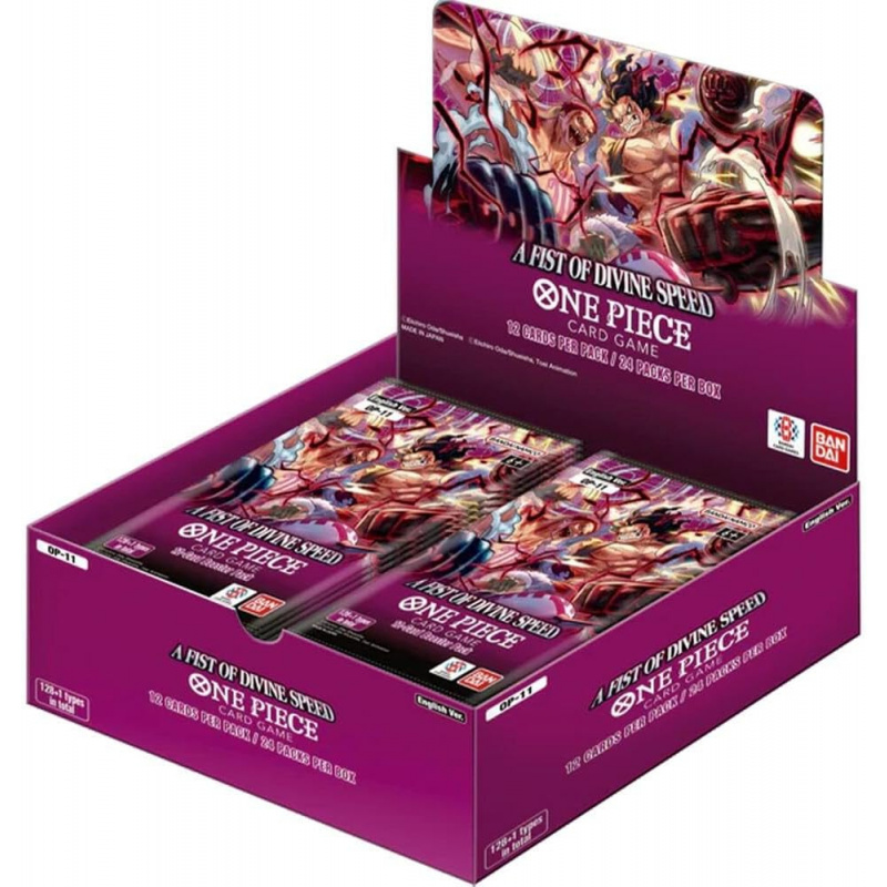One Piece TCG: A Fist of Divine Speed (OP-11) - 24 Packs (CDU)