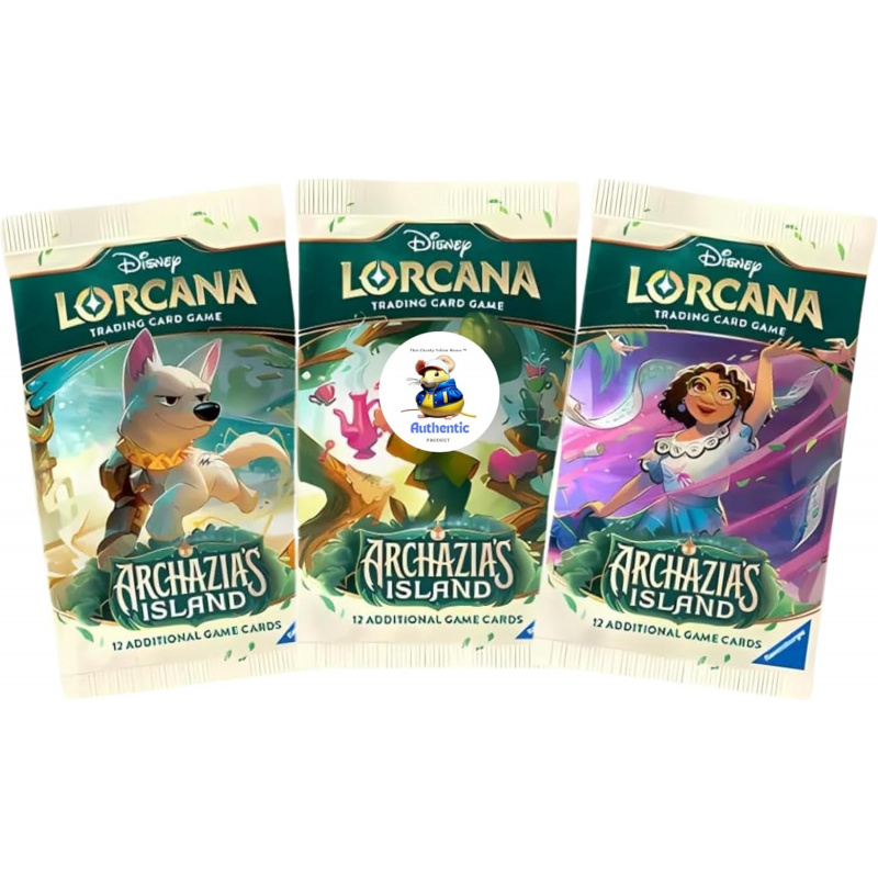 Disney Lorcana - Archazia's Island - 3 Booster Packs