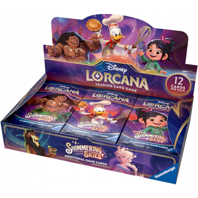 Disney Lorcana TCG - Shimmering Skies - 24 Booster Packs CDU