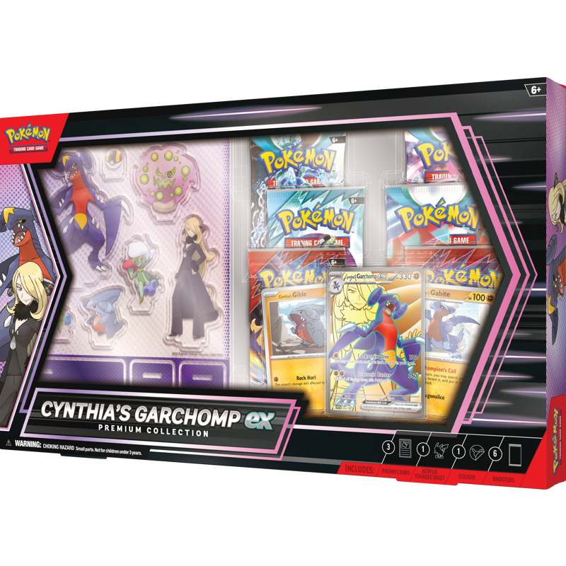 Pokemon - Cynthia’s Garchomp EX Premium Collection Box