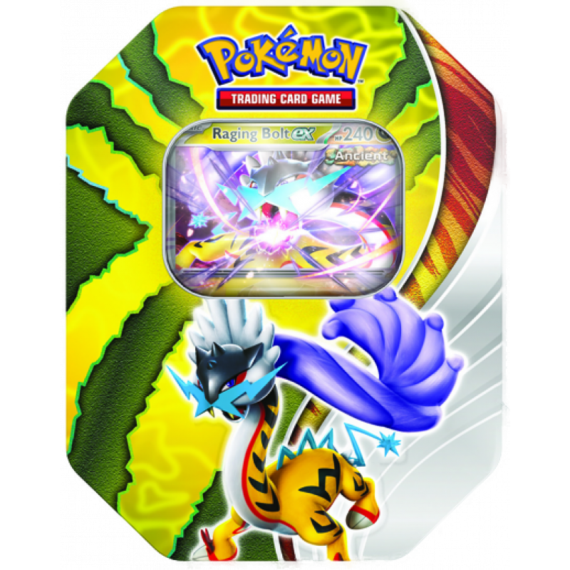 Pokemon - Paradox Destinies Tin - Raging Bolt EX