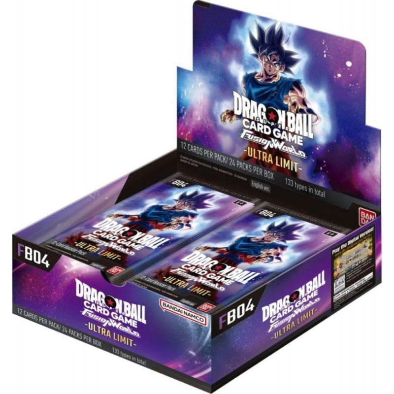 Dragon Ball Super CG: Fusion World Set 6 - Ultra Limit - Booster Box (24 Packs)