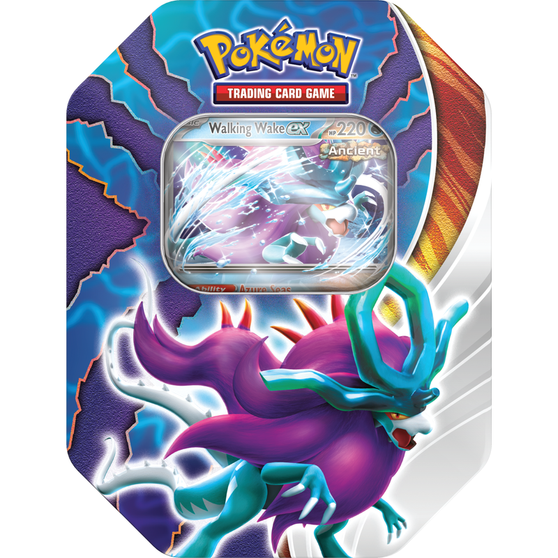 Pokemon - Paradox Clash Ex Tin - Walking Wake EX
