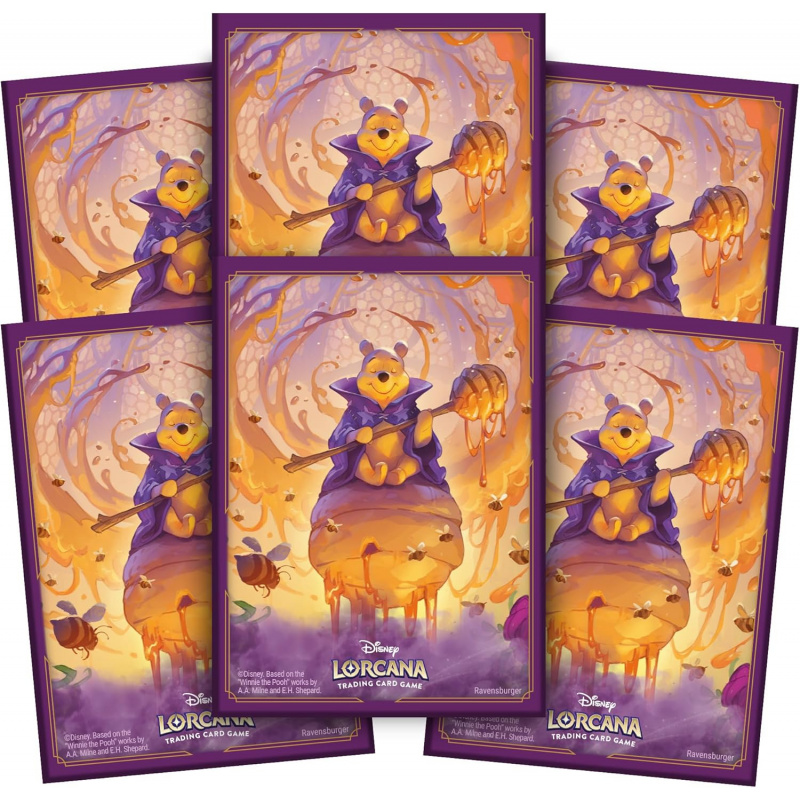Disney Lorcana - Winnie The Pooh 65 Card Sleeves - Set 6: Azurite Sea