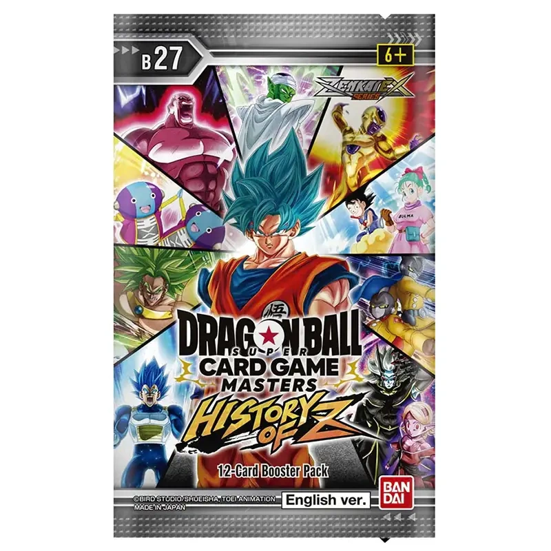 Dragonball Super TCG - Masters Zenkai Series - History of Z - Booster Pack