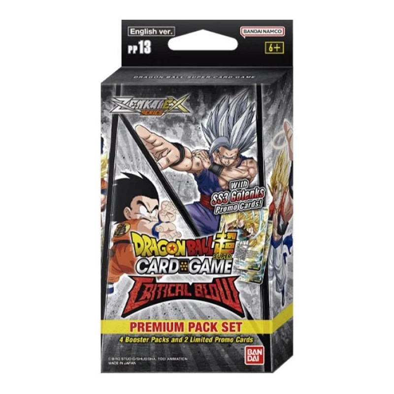 Dragon Ball Super CG - Critical Blow - Premium Pack - Booster Bundle