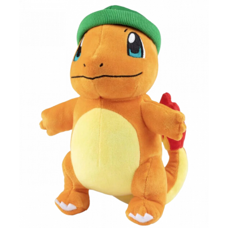 Pokemon - Seasonal Charmander with Beanie Hat 8inch Plush